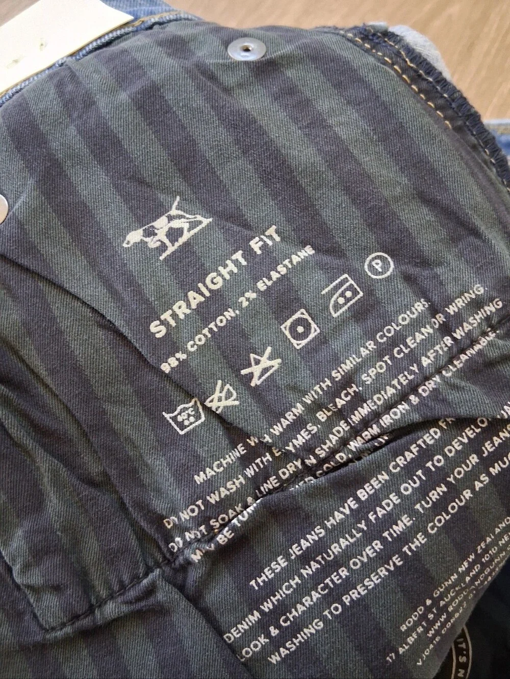 Rodd & Gunn Lowry Straight Fit Jean Sky Blue RL